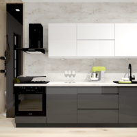 Mix anthracite blanc